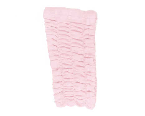 ガーゼヘアバンドのライトピンク画像