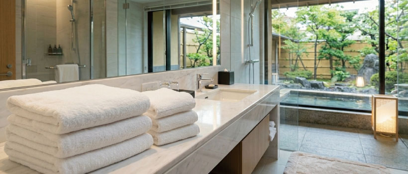 サロン向けタオルのカラーバリエーション